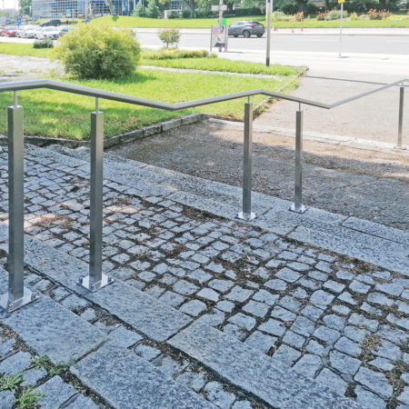 Zugangserleichterung dank Handlaufgeländer