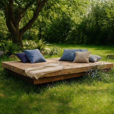 Mobile Gartenterrasse