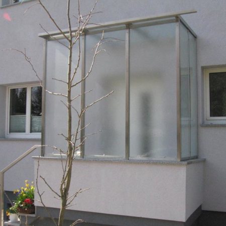 Schutz an der Wetterseite