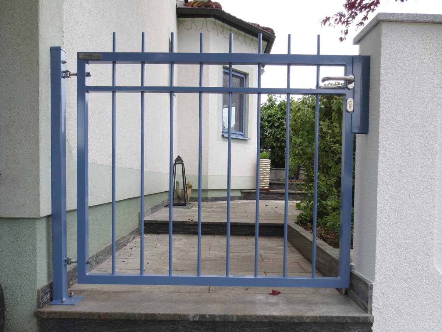 Gartentür · Metalltür · Außentür · Maurhart