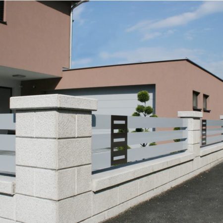 Querliegendes Aluminium