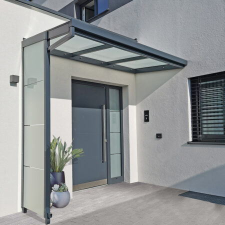 Stimmiges Vordach-Design