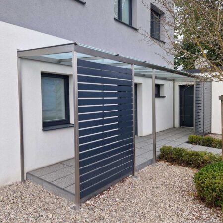 Seitenwände aus Aluminium