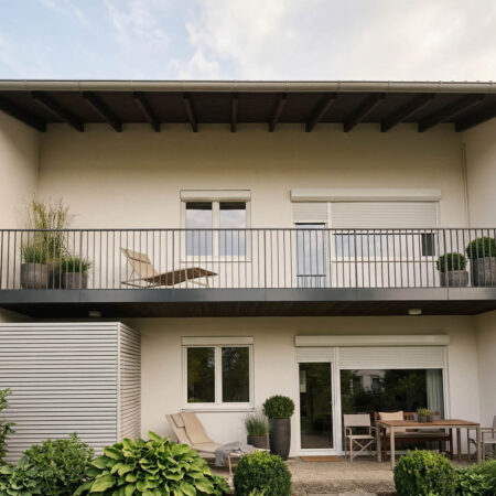 Flachstahlgeländer - Moderne Ästhetik