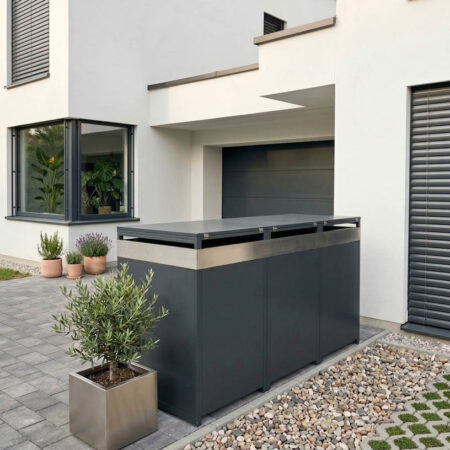 Mülltonnenbox - Design trifft Funktion