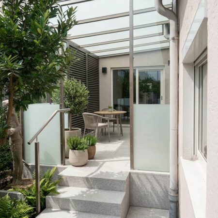 Exklusive Terrassenlösung